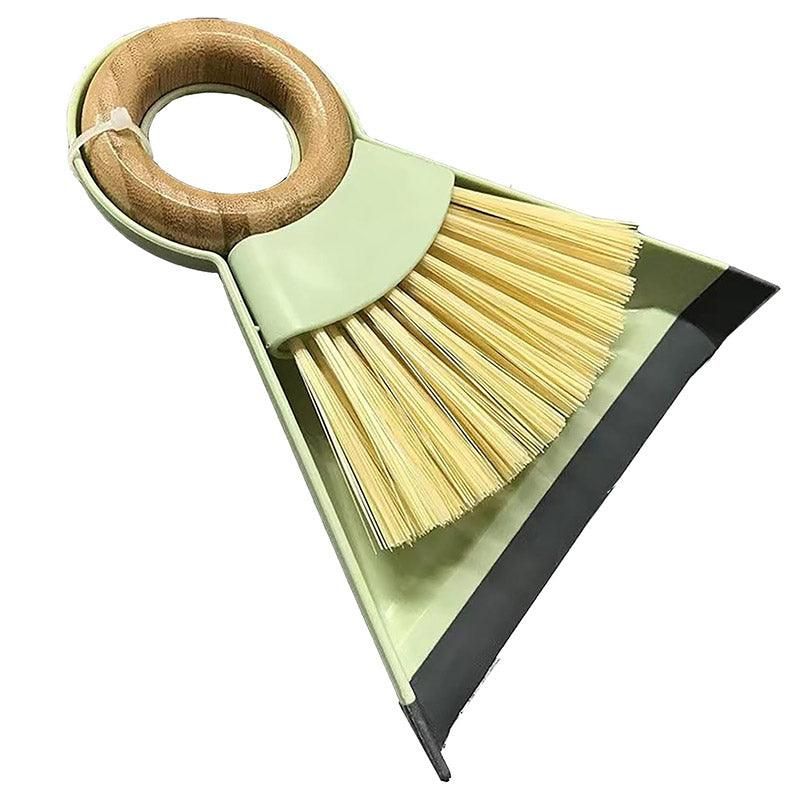 Mini Small Broom Dustpan Set Compact Desktop Cleaning Tool for Home Office