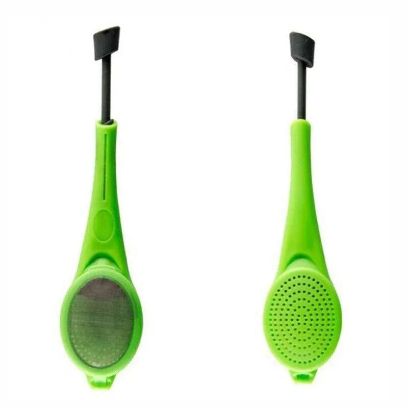 Tea Infuser Loose Tea Leaf Strainer Silicone Filter Diffuser Herbal Spice Reuse