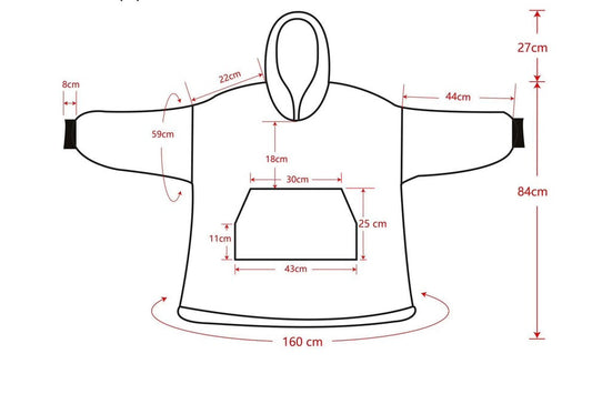 Kids Sherpa Hoodie Avocado Green – Oversized Wearable Blanket