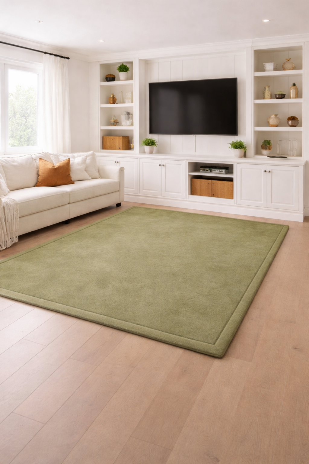 ComfyMat Memory Foam Play Mat – 3.5cm Thick (Olive Green)