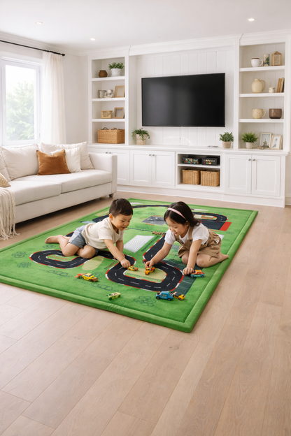 Thick Foam Baby Play Mat Australia – Road Map Kids Play Mat 3.5cm