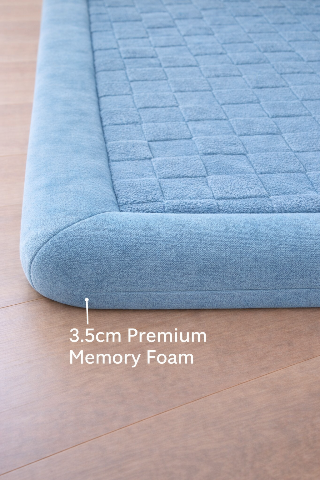 3.5cm Extra Thick Memory Foam Play Mat – Soft, Safe & Washable | ComfyMat