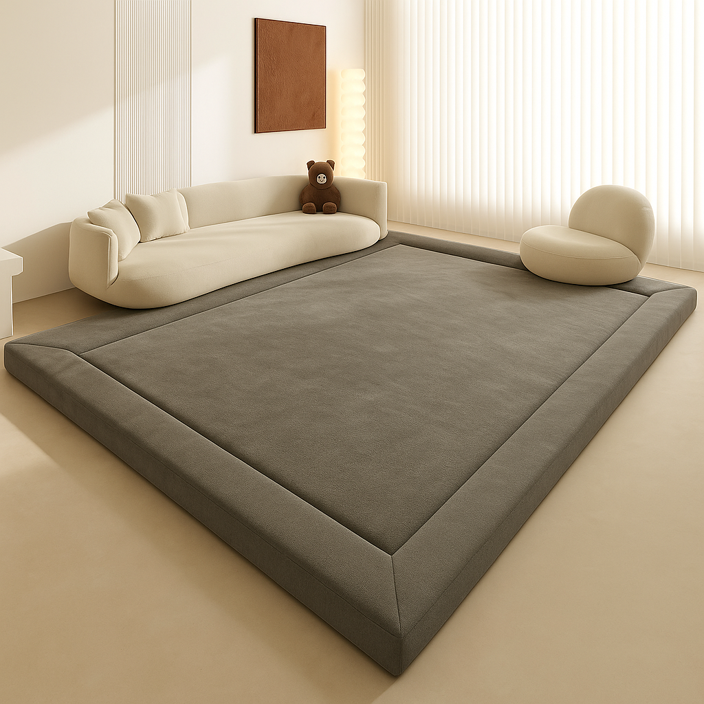ComfyMat Memory Foam Play Mat – 3.5cm Thick (Grey)