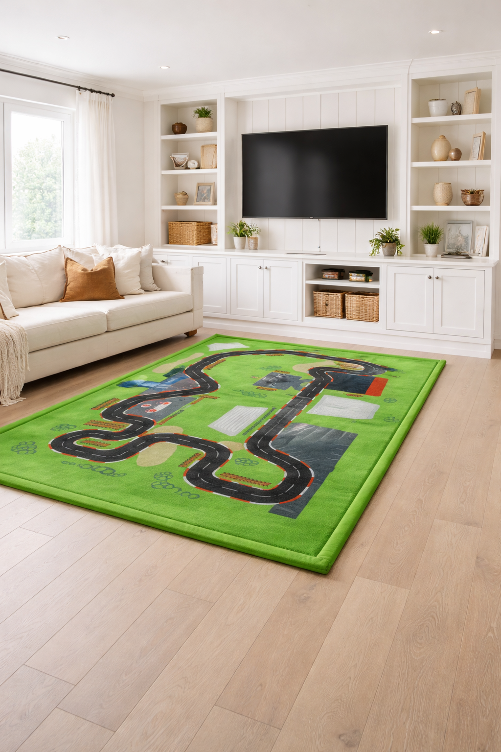 Thick Foam Baby Play Mat Australia – Road Map Kids Play Mat 3.5cm