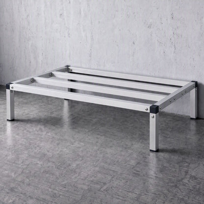Giantz 91x51cm Aluminum Dunnage Rack Heavy Duty Kitchen Storage Platform