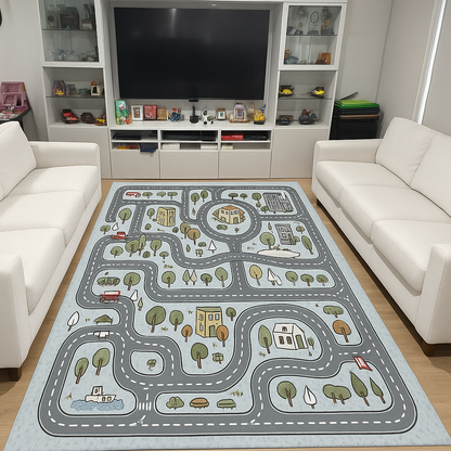 Baby Play Mat Australia – Road Map Foam Play Mat 3.5cm Thick