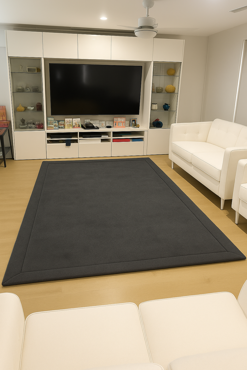 ComfyMat Memory Foam Play Mat – 3.5cm Thick (Grey)