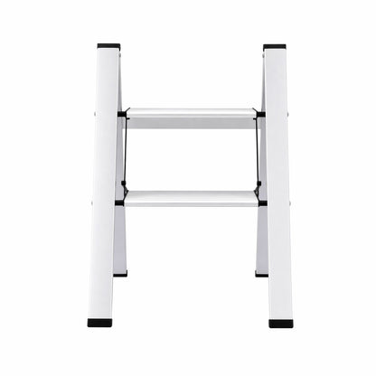 Giantz 2 Step Ladder Multi-Purpose Folding Aluminium Light Weight Platform