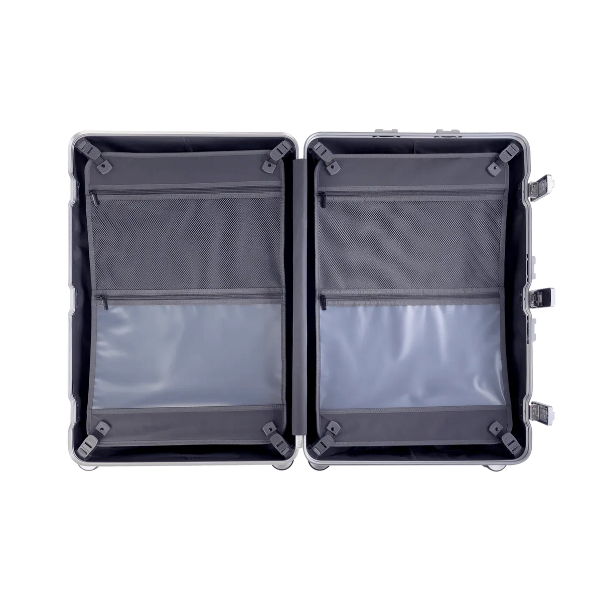 Flightmode Travel Suitcase Medium- Silver