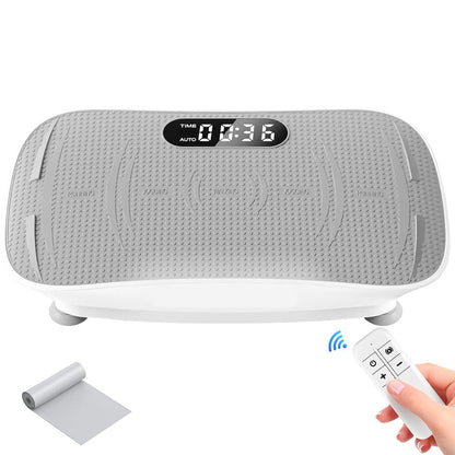 Vibration Plate Exercise Machine, Whole Body Shake Plate with LED Touch Screen & Bluetooth Speaker, Multi-Speed Fitness Platform