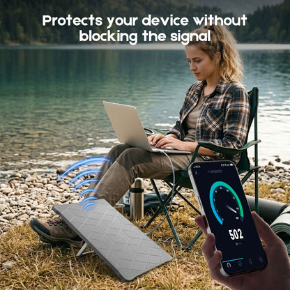 Silicone Cover for Starlink MINI, Anti-Rock/Sand/Hail Waterproof Silicone Case Fits Starlink Standard, Outdoor Roof Protection, Shields Rocks, Sand & Hail-Grey