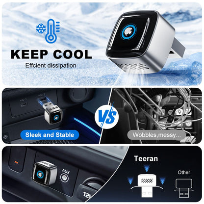 3 in 1 Wireless CarPlay and Android Auto Adapter Plug and Play Carplay Adapter