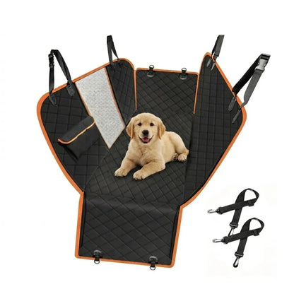 CARLA HOME Waterproof Dog Car Seat Cover Hammock - Black - Nylon - Dog Set Cover