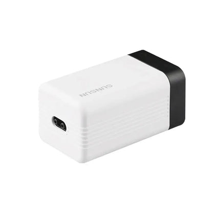 Black Aquarium Oxygen Pump with Dual Outlets for Fish Tank and Pond, 2x90L/h
