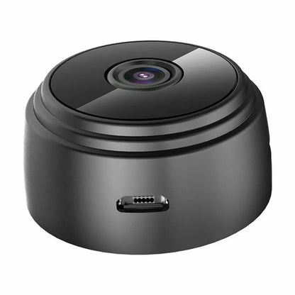 Mini WiFi Wireless IP Surveillance Camera 1080P HD Black