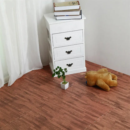Natural Wood Interlocking Heavy Duty EVA Foam Gym Flooring Mats - 60x60cm - 24 Tiles