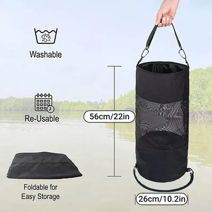 Outdoor Yacht Storage Net Bag Cruise Yacht Garbage Bags Miscellaneous Storage