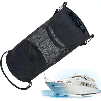 Outdoor Yacht Storage Net Bag Cruise Yacht Garbage Bags Miscellaneous Storage