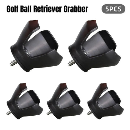 5pcs Three Claw Golf Ball Picker Portable Golf Ball Retriever Picker Tool Set