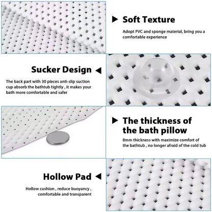 Bathroom Mat Non Slip Floor Mat Soft Fluffy Surface Machine Washable Home Bath