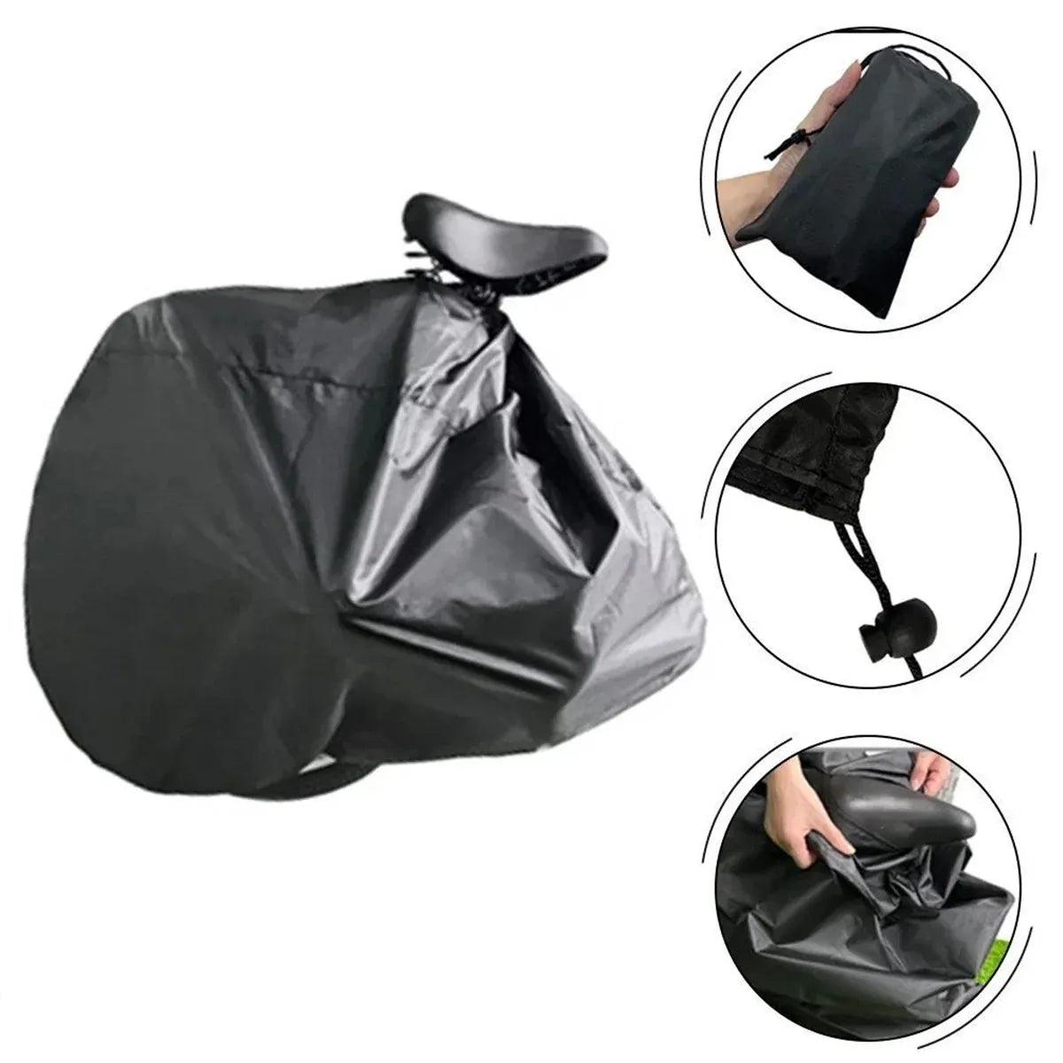 Portable Mountain Road Folding Bike Carry Bag Waterproof For Travel Storage - For Standard Bike