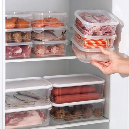 10-Piece 350 ml Stackable Storage Container Set with Lids