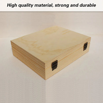 74 Slot Wooden Essential Oils Storage Box 1 Tier Bottle Organizer Rack