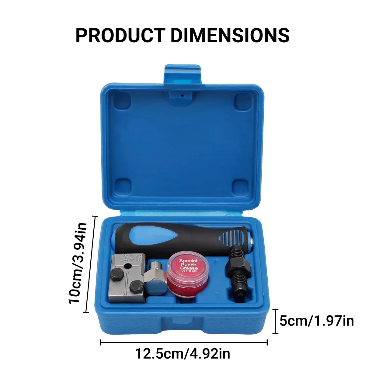 Brake Line Flaring Tool Kit Copper Tube Expander forAutomotive Pipe Fuel Flaring