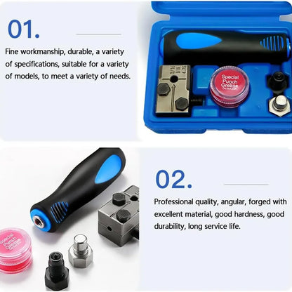 Brake Line Flaring Tool Kit Copper Tube Expander forAutomotive Pipe Fuel Flaring
