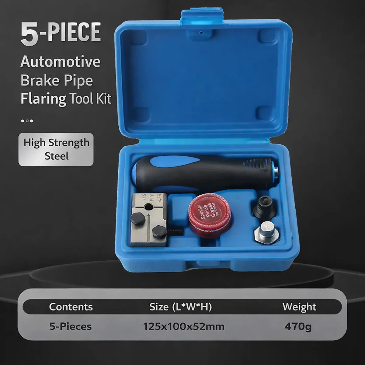 Brake Line Flaring Tool Kit Copper Tube Expander forAutomotive Pipe Fuel Flaring
