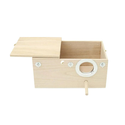 1-Piece Bird Breeding Nest Box with Perch, 29 x 15 x 15 cm