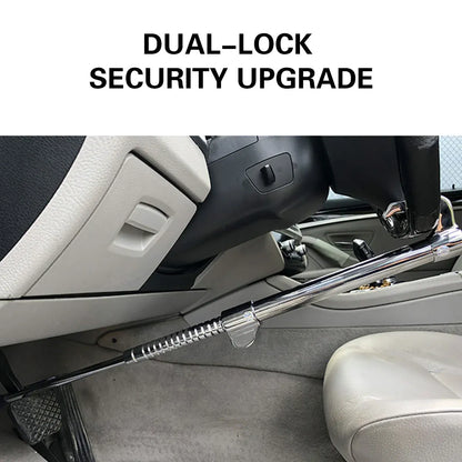 Car Hyperbolic Lock Core Extendable Double Hook Steering Wheel Lock Anti Theft