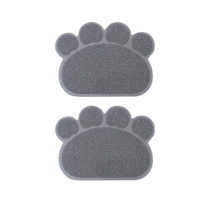 Cat Litter Mat Two Pieces Soft Pet Foot Pad Mat For Dog And Cat Toilet Training