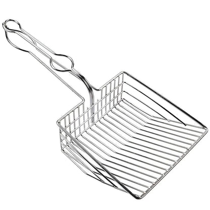 1-Piece Metal Cat Litter Scoop
