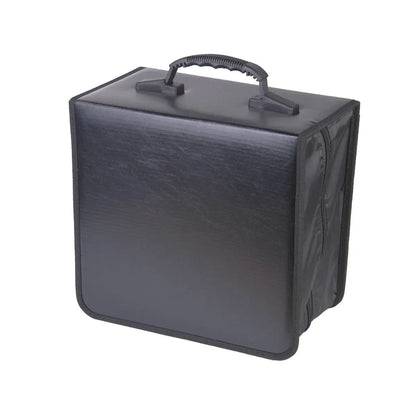 520 CD Capacity PU Leather Disc Storage Organizer Carry Case for Music DVD Media