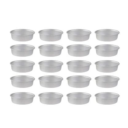 20pcs Oval Cheesecake Mold Non Stick Baking Tray for Pastry Cake Dessert Making