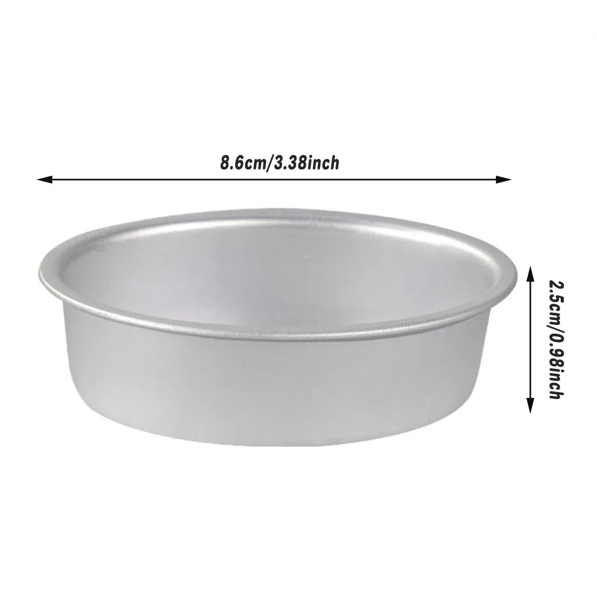 20pcs Oval Cheesecake Mold Non Stick Baking Tray for Pastry Cake Dessert Making