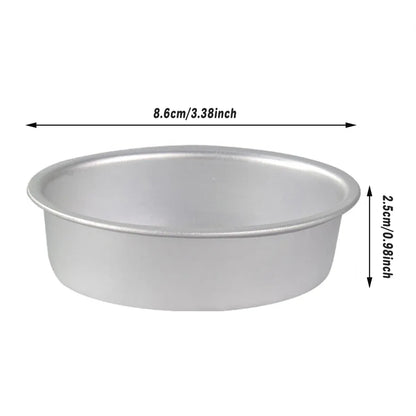 20pcs Oval Cheesecake Mold Non Stick Baking Tray for Pastry Cake Dessert Making