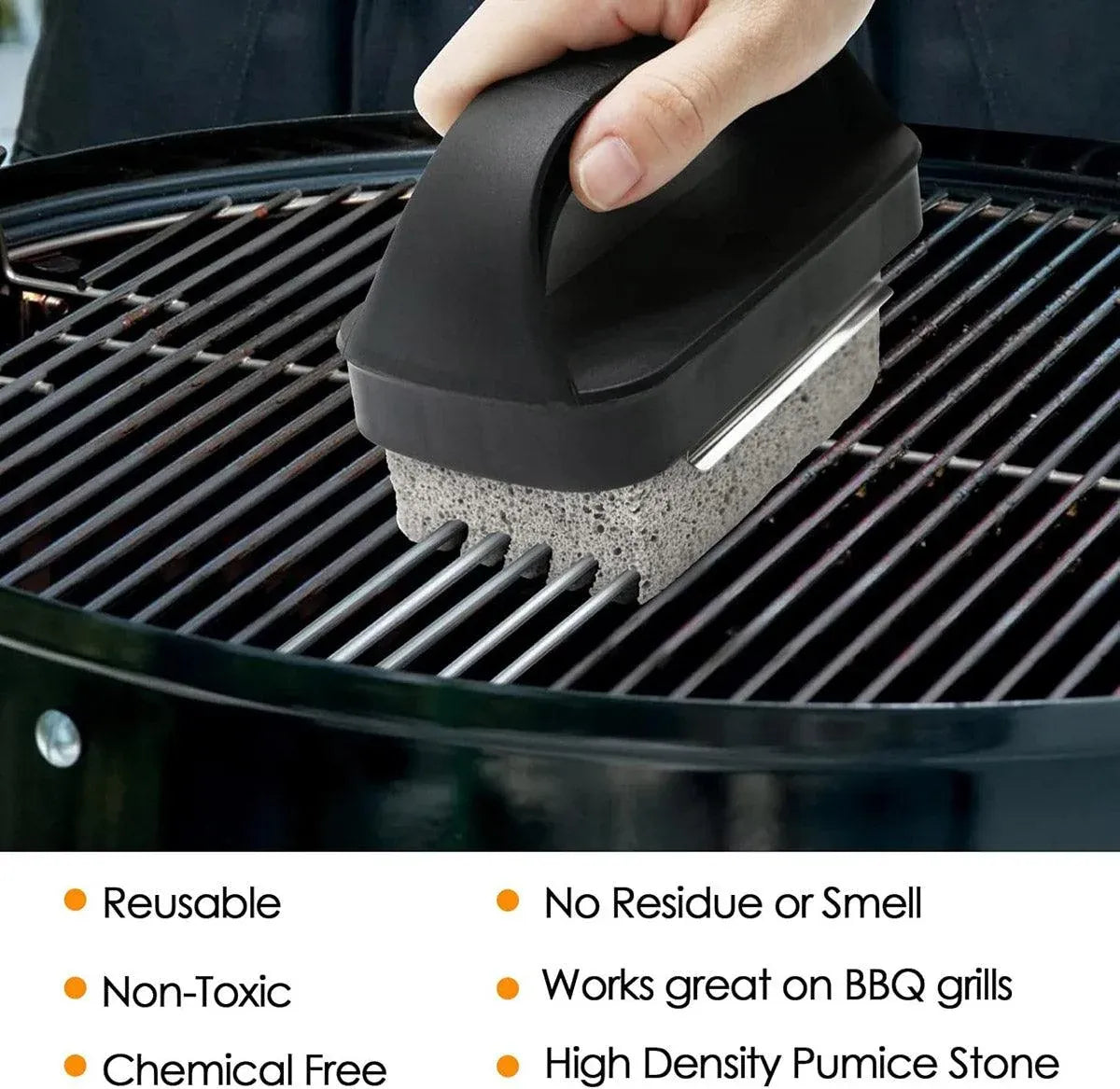 5pcs Teppanyaki Grill Cleaning Brush Set BBQ Cleaning Grill Net Scrubber Tool