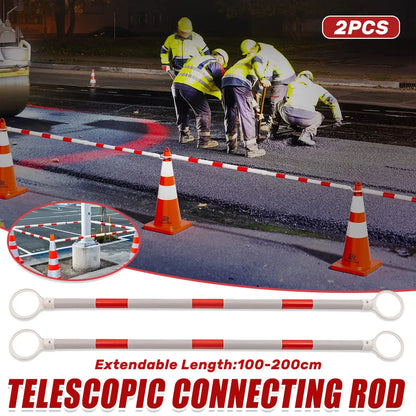 2-Piece 1-2 m Telescopic Cone Connecting Rod Set