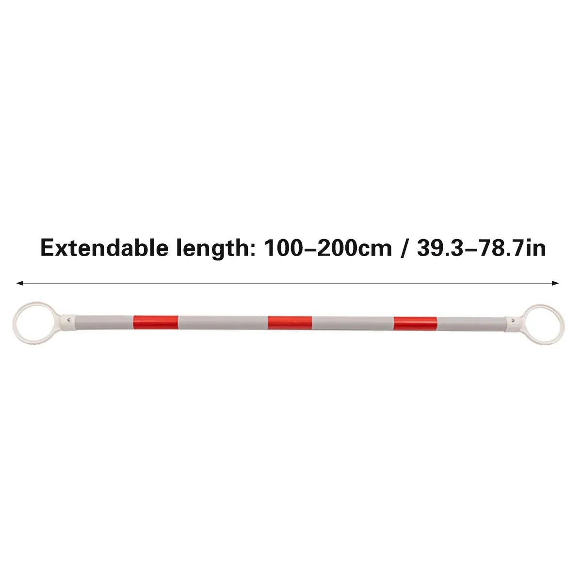 2-Piece 1-2 m Telescopic Cone Connecting Rod Set