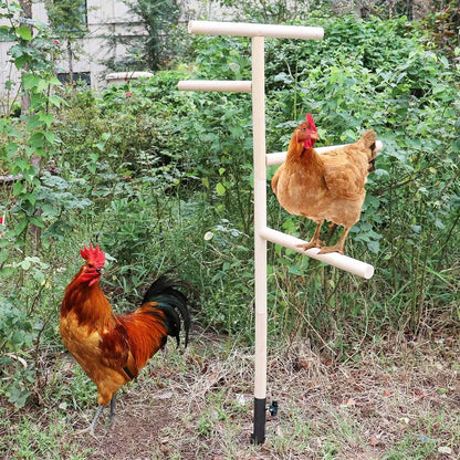Chicken Climbing Ladder Rack Play Sleep Stand for Poultry Rabbit Small Animal