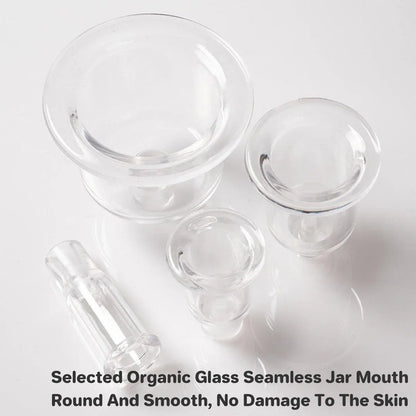 4-Piece Pink Manual Cupping Cup Set