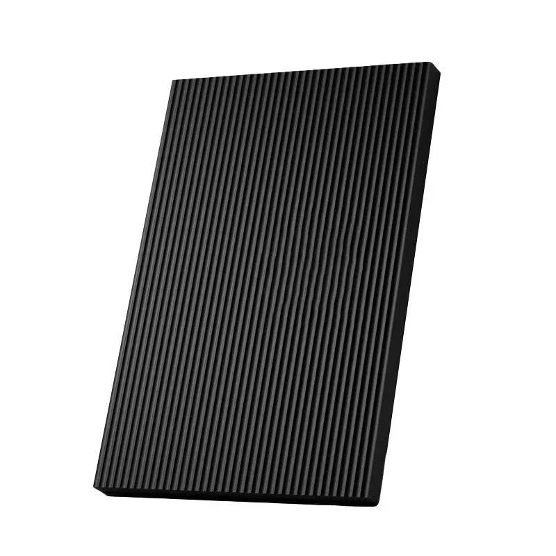 Balance Mat Non Slip Yoga Fitness Mat Flat Support for Home Workout Exercises - Black
