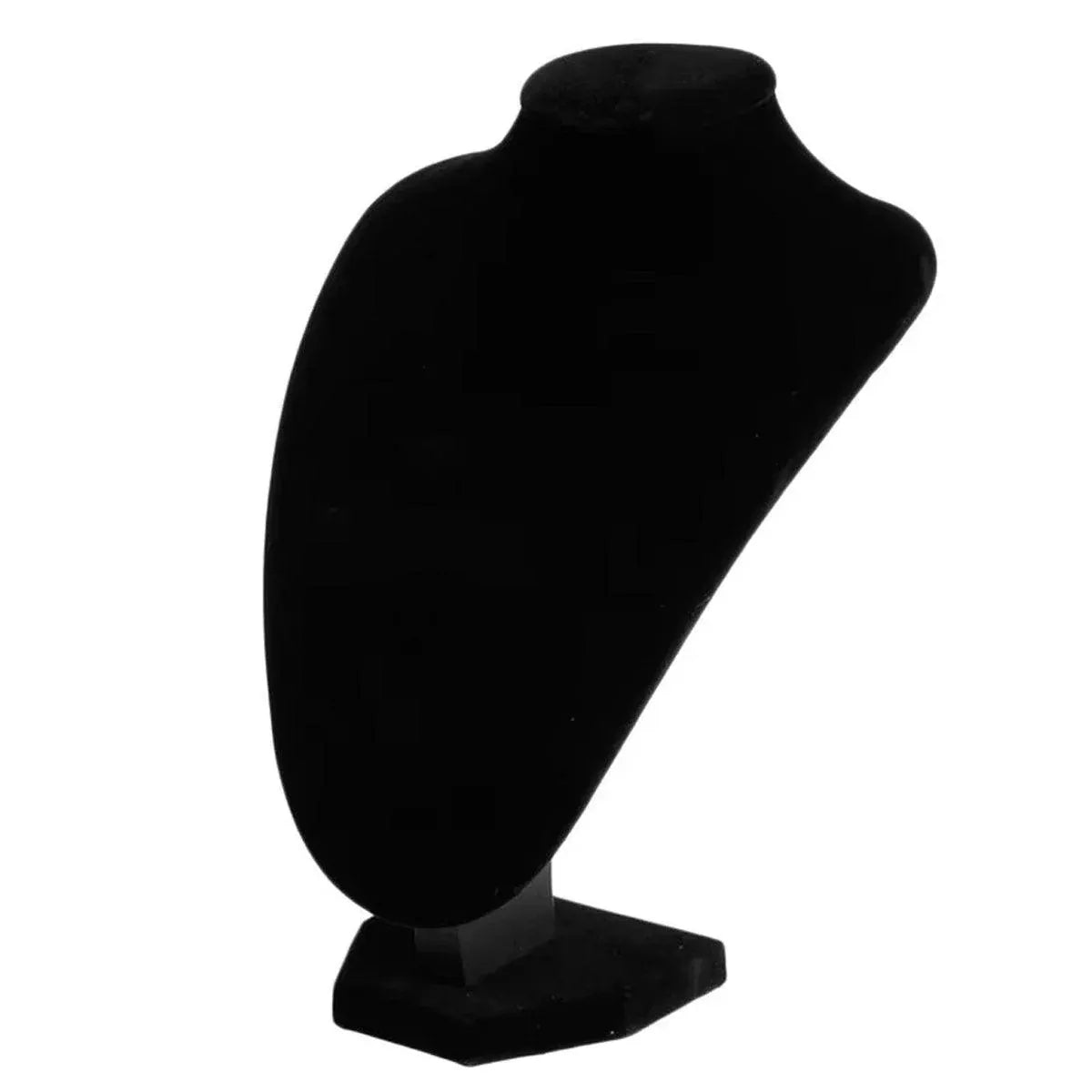1-Piece Black Velvet Necklace Display Stand