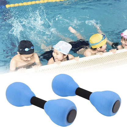 2-Piece Blue Aquatic Exercise Dumbbell Pair