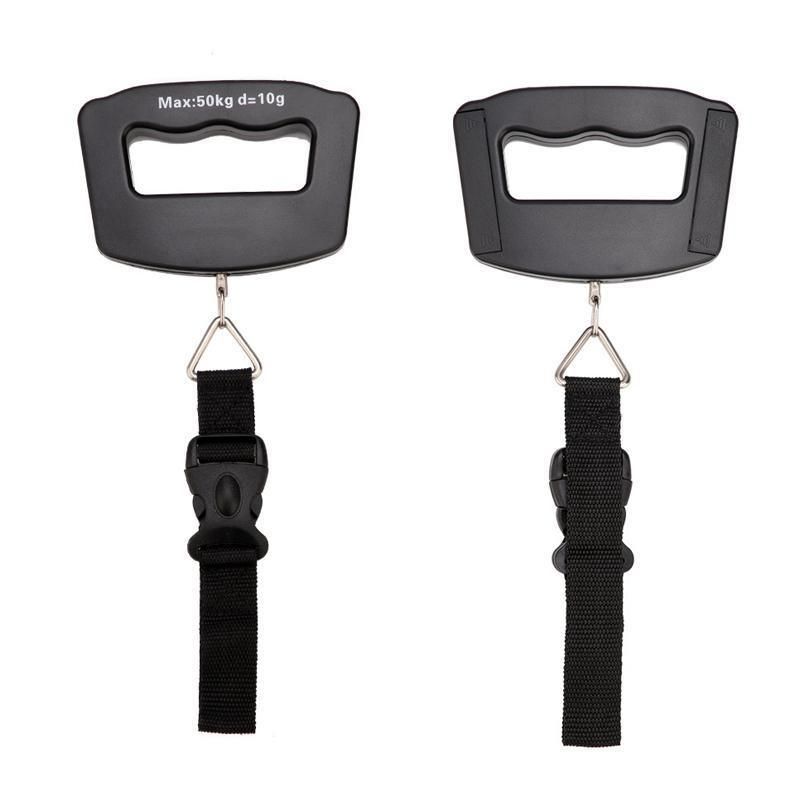 Digital Hanging Luggage Scale, Portable Travel Suitcase Weighing Scale - 1 Pc