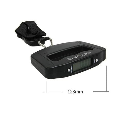 Digital Hanging Luggage Scale, Portable Travel Suitcase Weighing Scale - 1 Pc