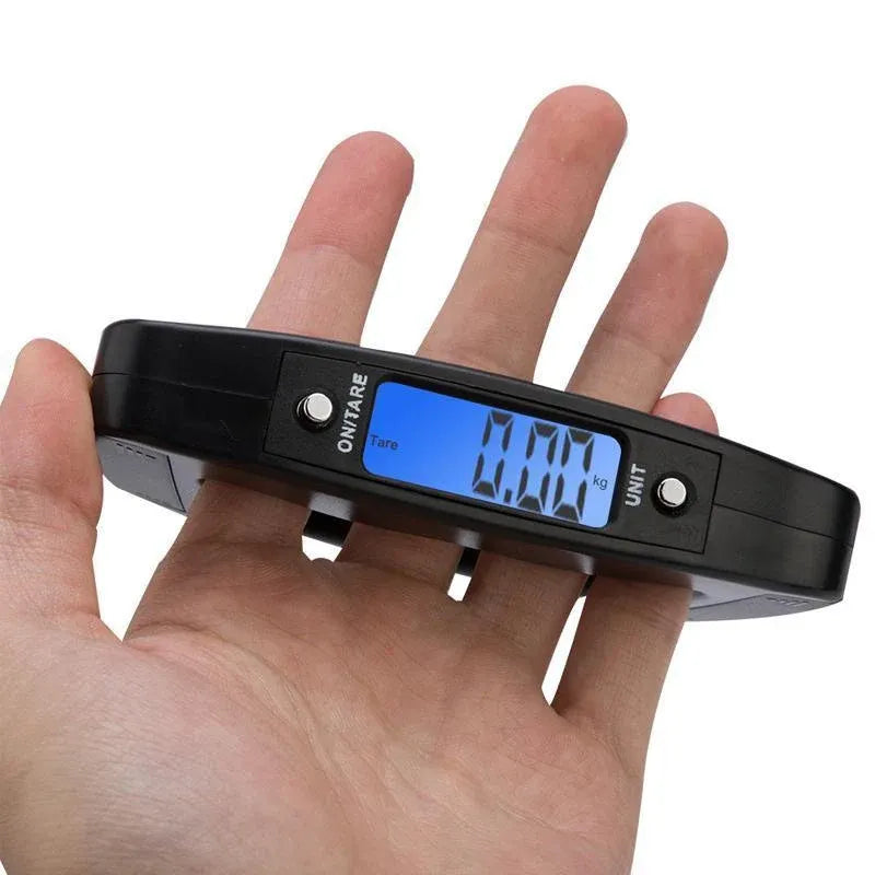 Digital Hanging Luggage Scale, Portable Travel Suitcase Weighing Scale - 1 Pc