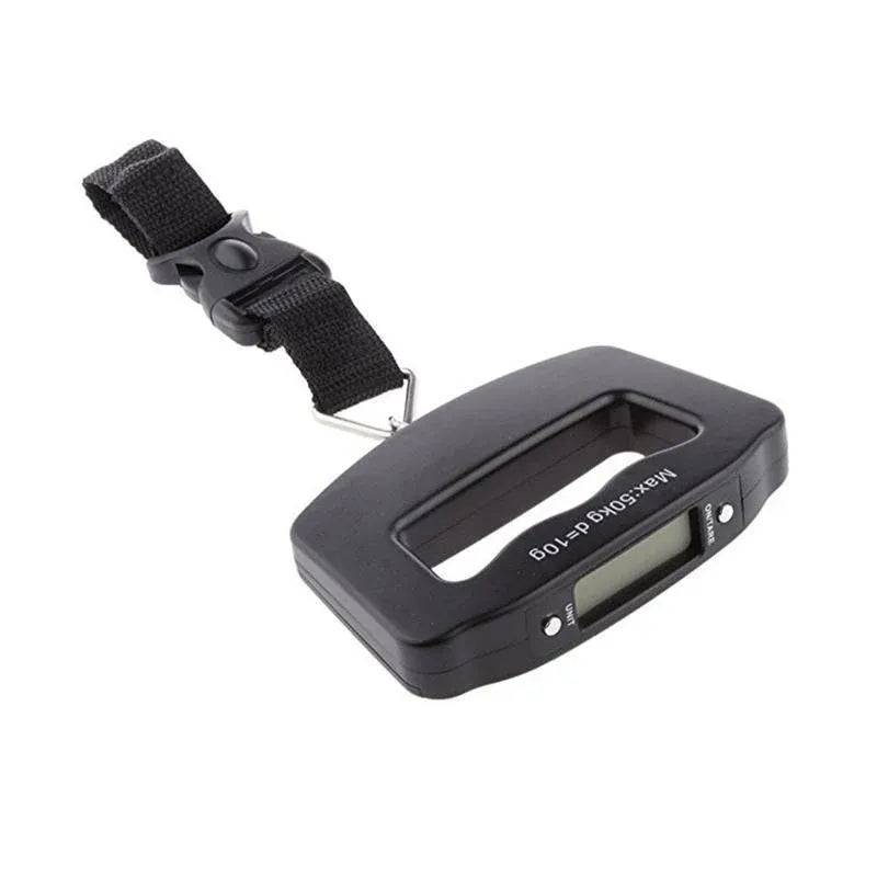 Digital Hanging Luggage Scale, Portable Travel Suitcase Weighing Scale - 1 Pc